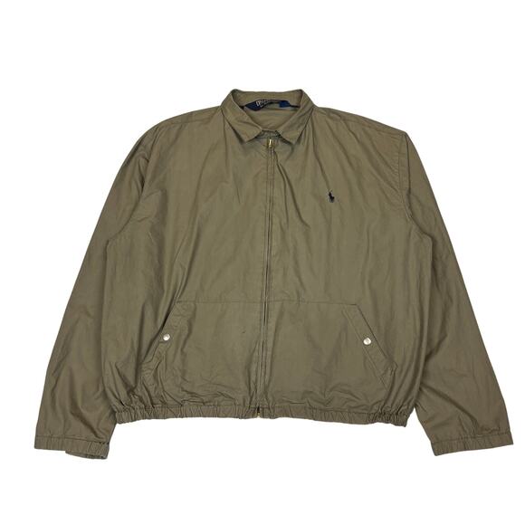 Vintage Polo Ralph Harrington Bomber Jacket Men's XL Preppy Old Money